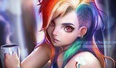 邪恶lol漫画,扭曲的英雄世界